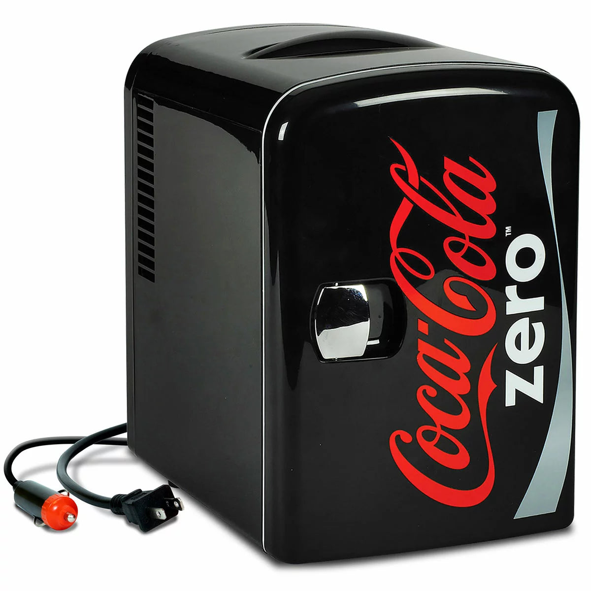 Coca-Cola 4L Mini Fridge 6 Can Portable 12V Cooler / Warmer in 5 Designs