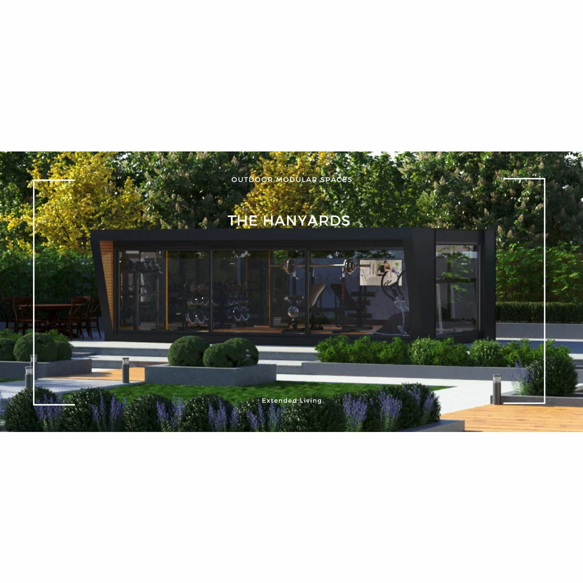 Hanyards Garden Room Installed by Outdoor Modular Spaces, Available 15sqm up