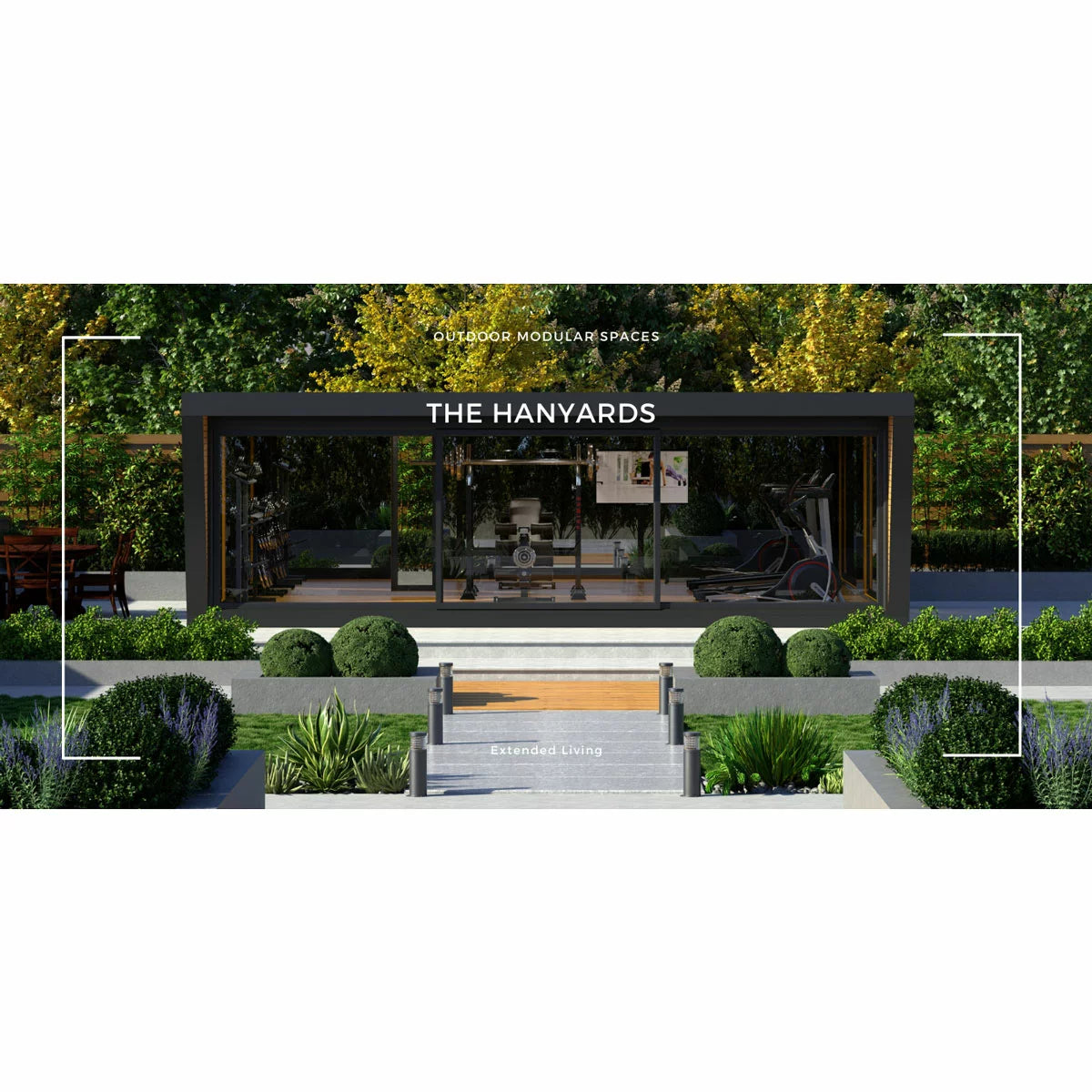 Hanyards Garden Room Installed by Outdoor Modular Spaces, Available 15sqm up