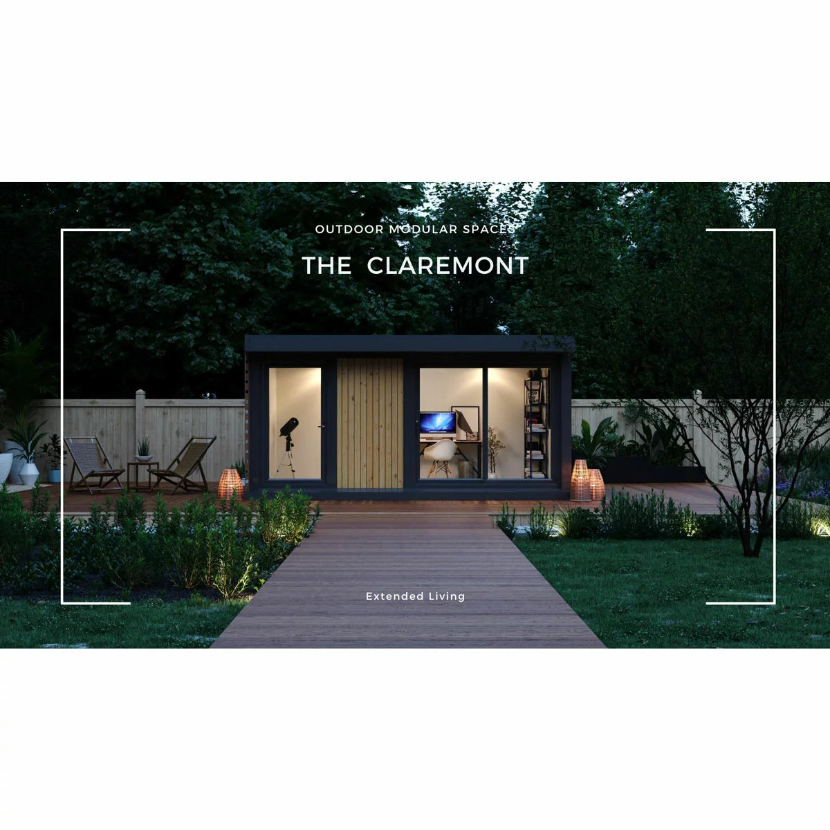 Claremont Garden Room Installed by Outdoor Modular Spaces, Available 15sqm up