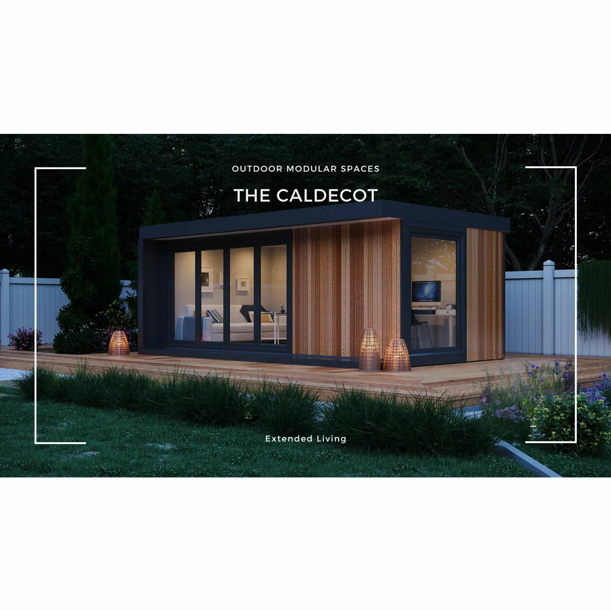 Caldecot Garden Room Installed by Outdoor Modular Spaces, Available 15sqm up