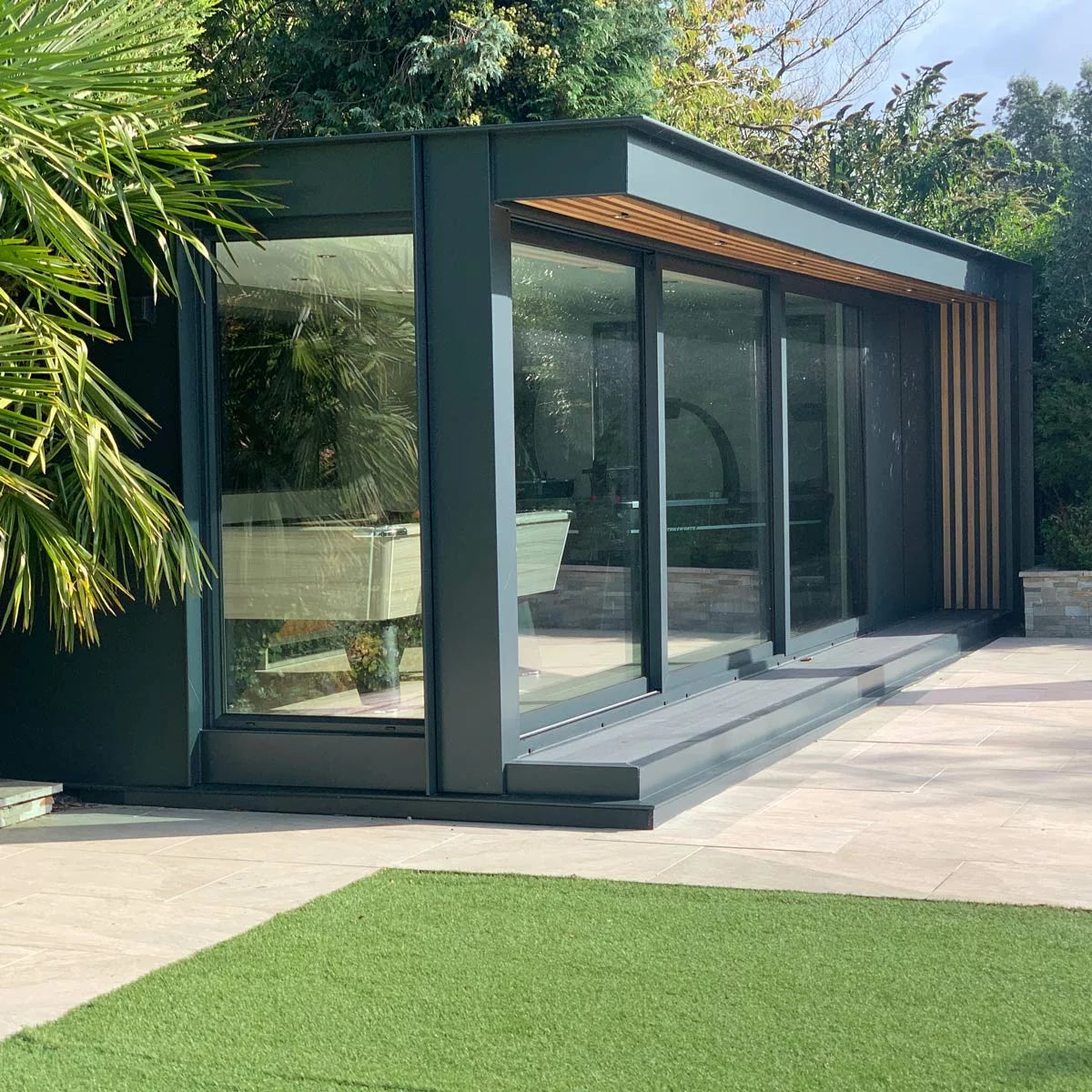 Theobalds Garden Room Installed by Outdoor Modular Spaces, Available 15sqm up