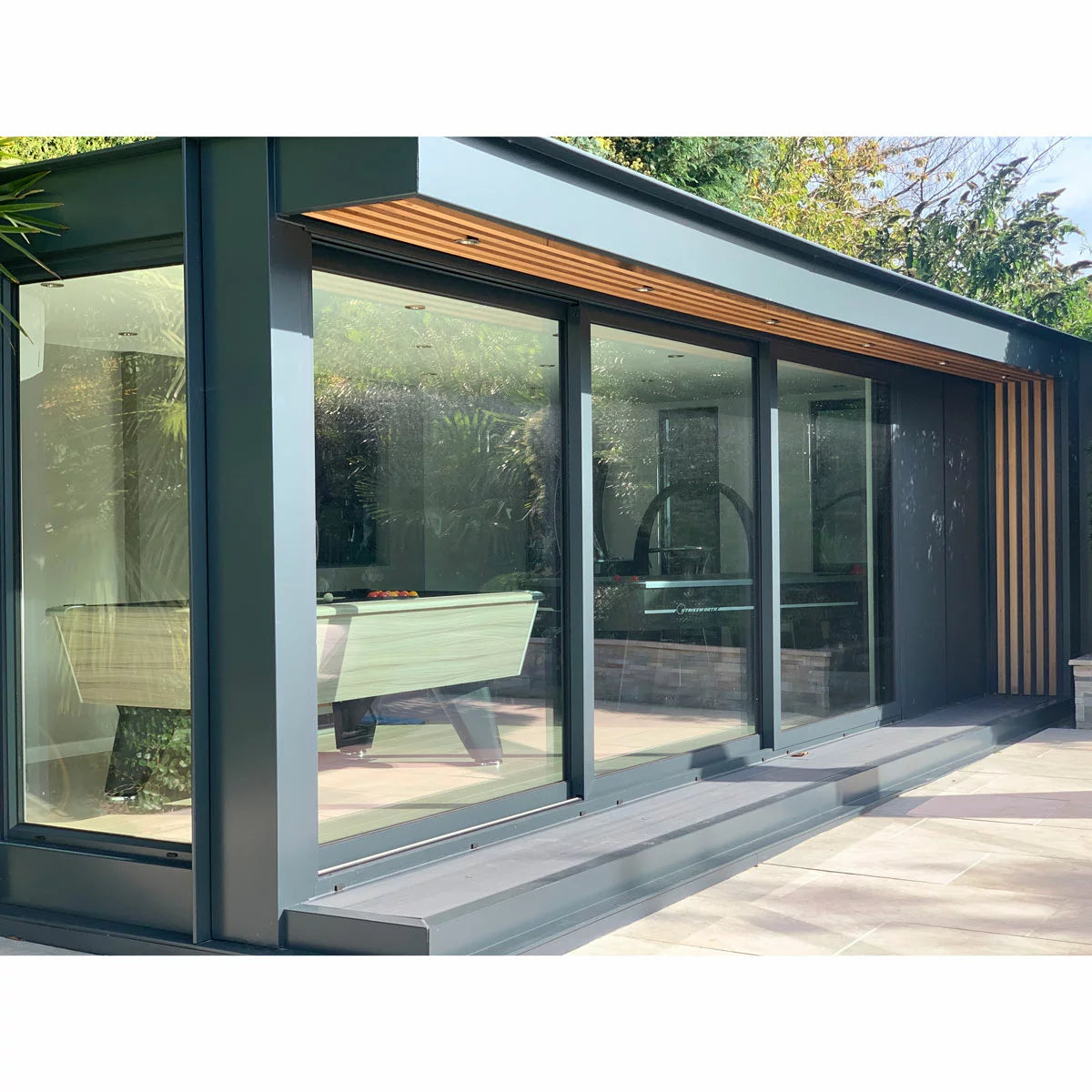 Theobalds Garden Room Installed by Outdoor Modular Spaces, Available 15sqm up