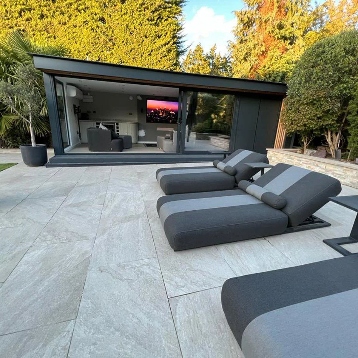 Theobalds Garden Room Installed by Outdoor Modular Spaces, Available 15sqm up