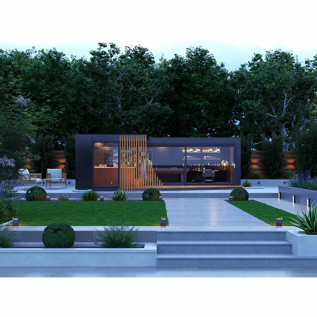 Ridgeway Garden Room Installed by Outdoor Modular Spaces, Available 15sqm up