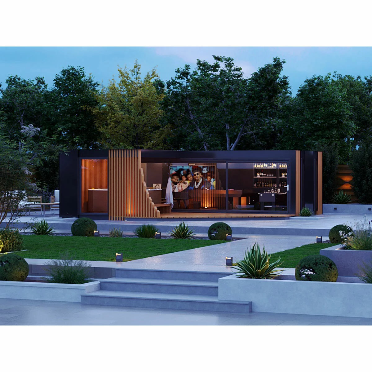 Ridgeway Garden Room Installed by Outdoor Modular Spaces, Available 15sqm up