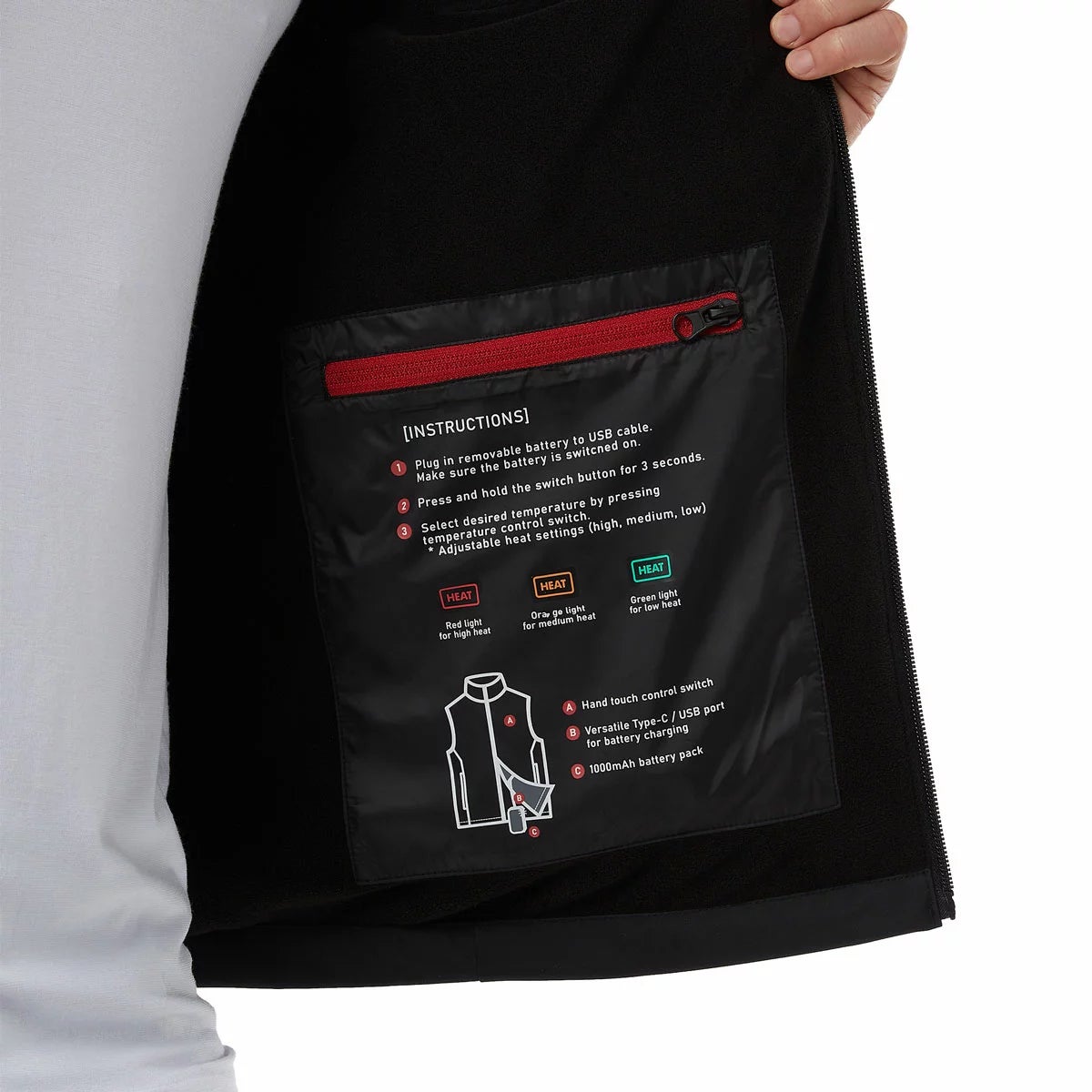 32 Degrees Heated Vest in 3 Sizes, view 6