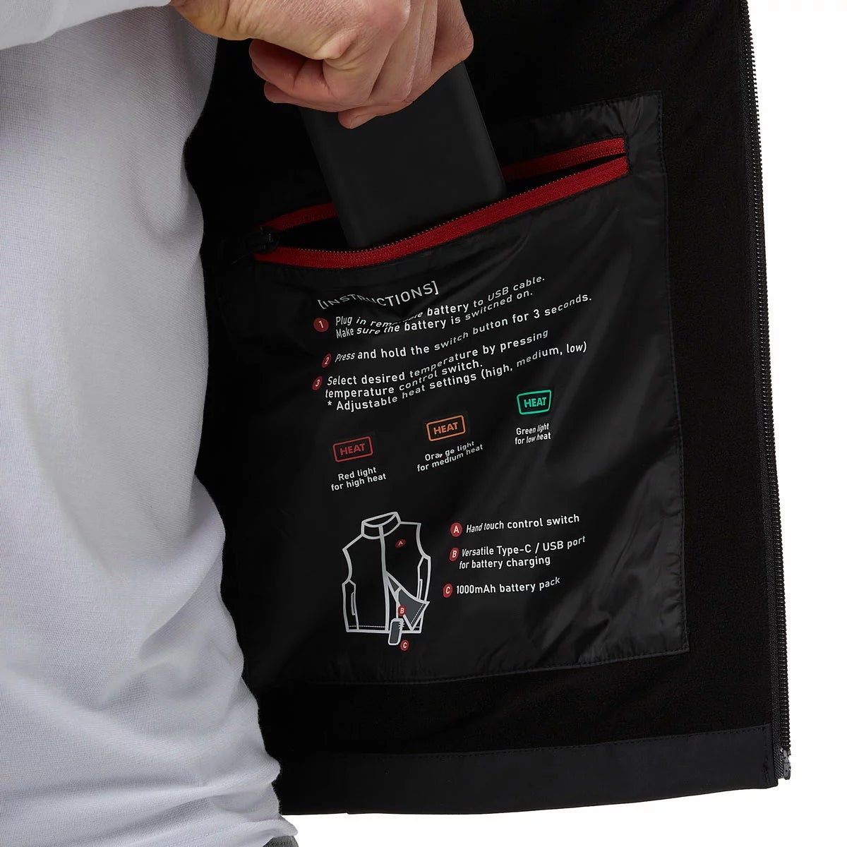 32 Degrees Heated Vest in 3 Sizes, view 7