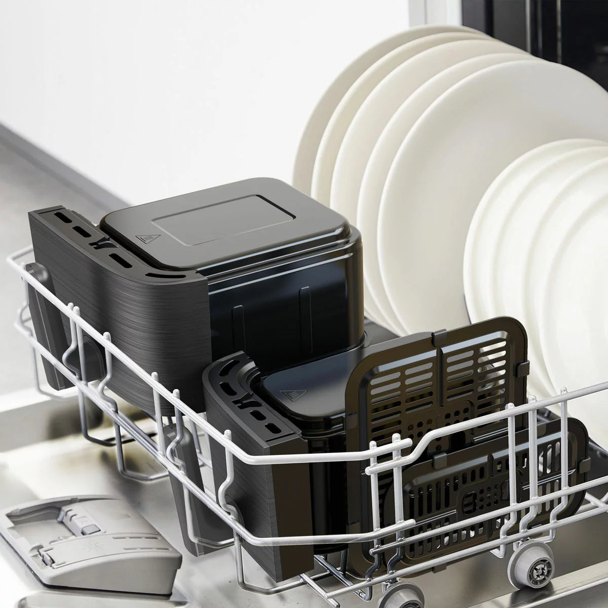 Tefal Easy Fry Essential Dual Air Fryer 8.3L, EY901HG