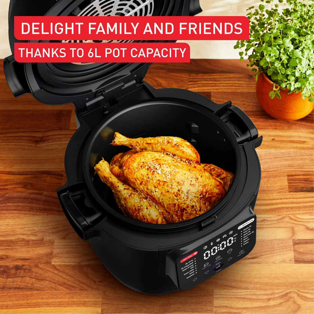 Tefal Multicook Actifry Air Fryer & Multicooker, MY741C40
