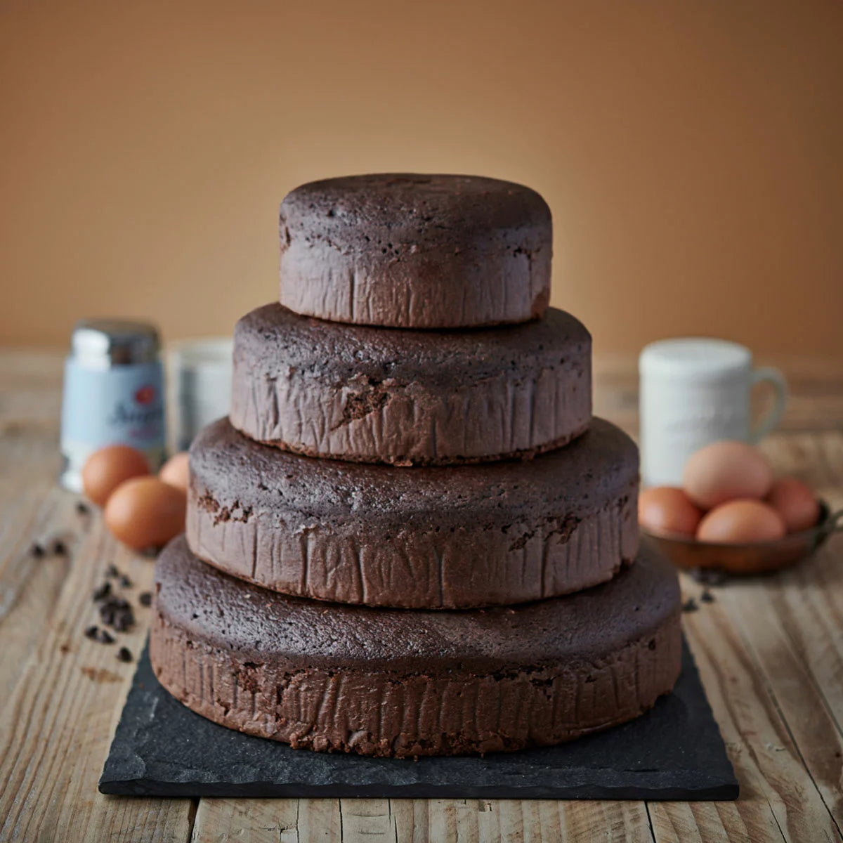 The Original Cake Company 4 Tiered Cake in 4 Flavours