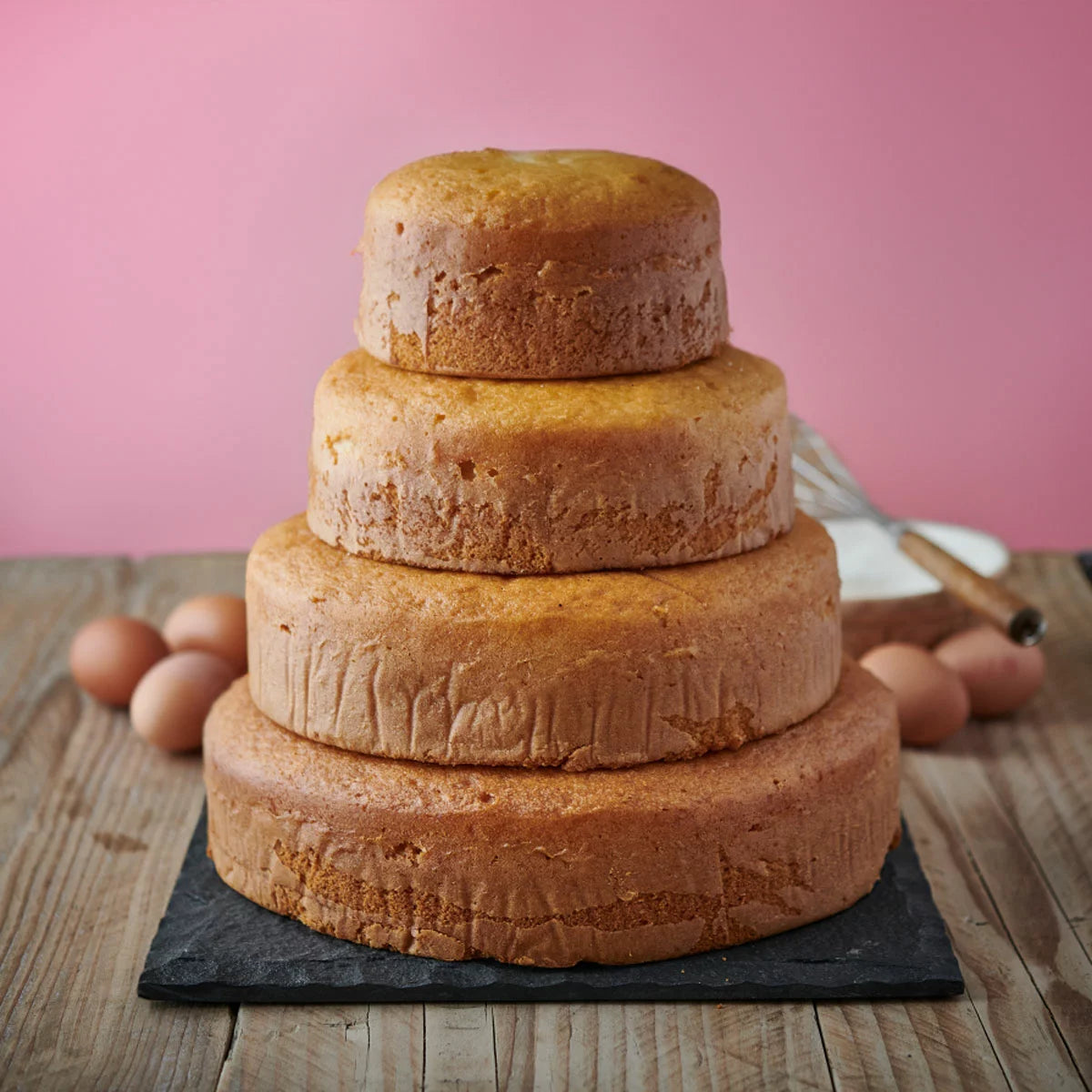 The Original Cake Company 4 Tiered Cake in 4 Flavours