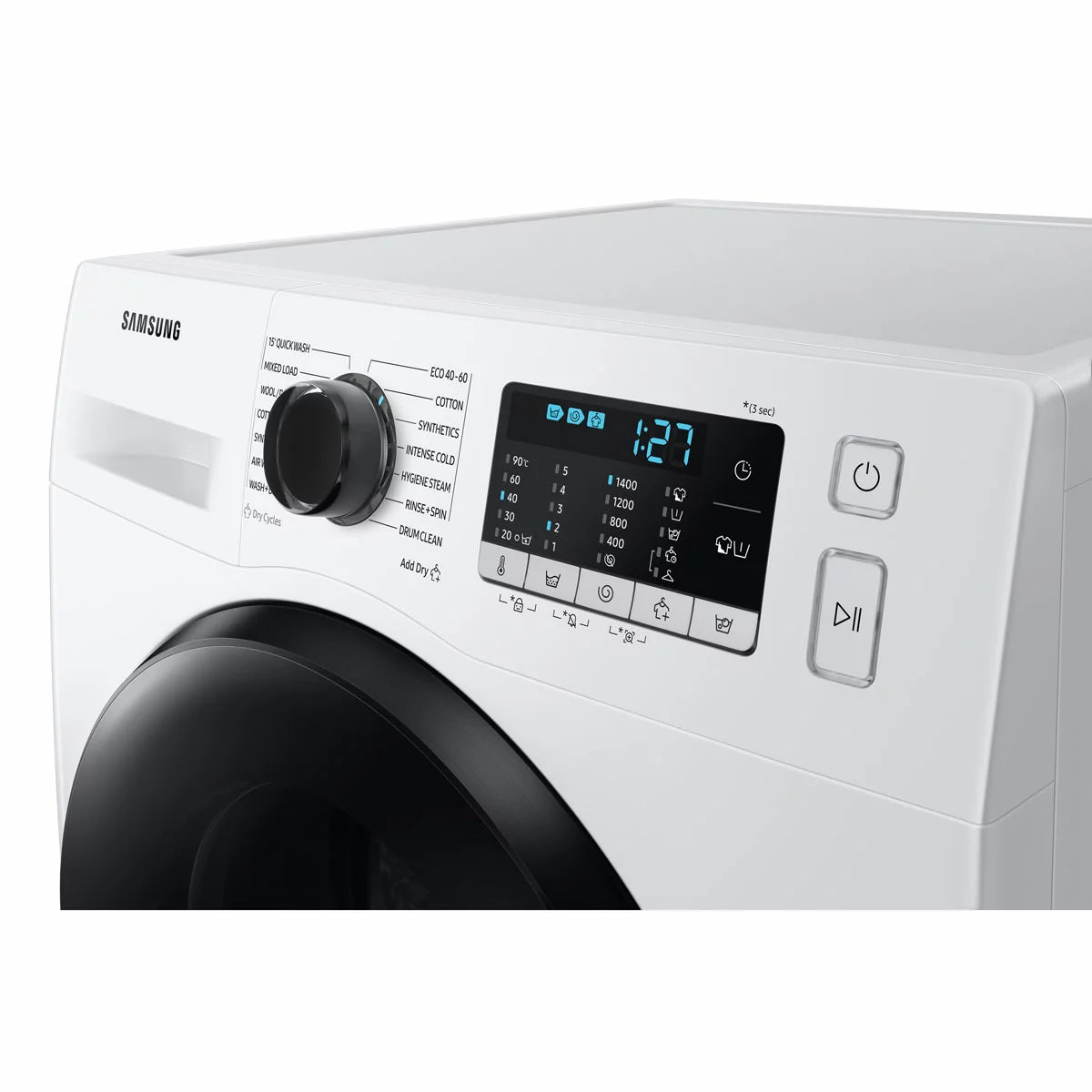 Samsung Series 5 WD80TA046BE/EU, 8kg/5kg, 1400rpm, Washer Dryer, E Rated