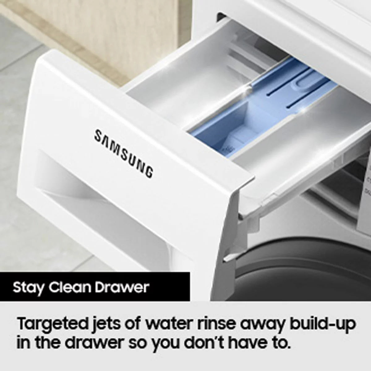 Samsung Series 5 WD80TA046BE/EU, 8kg/5kg, 1400rpm, Washer Dryer, E Rated