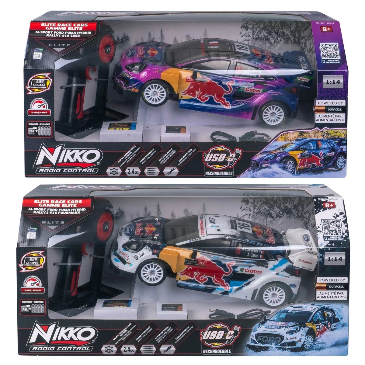 Nikko Toys 1:14th Elite Red Bull Race Remote Control Car (8+ Years)