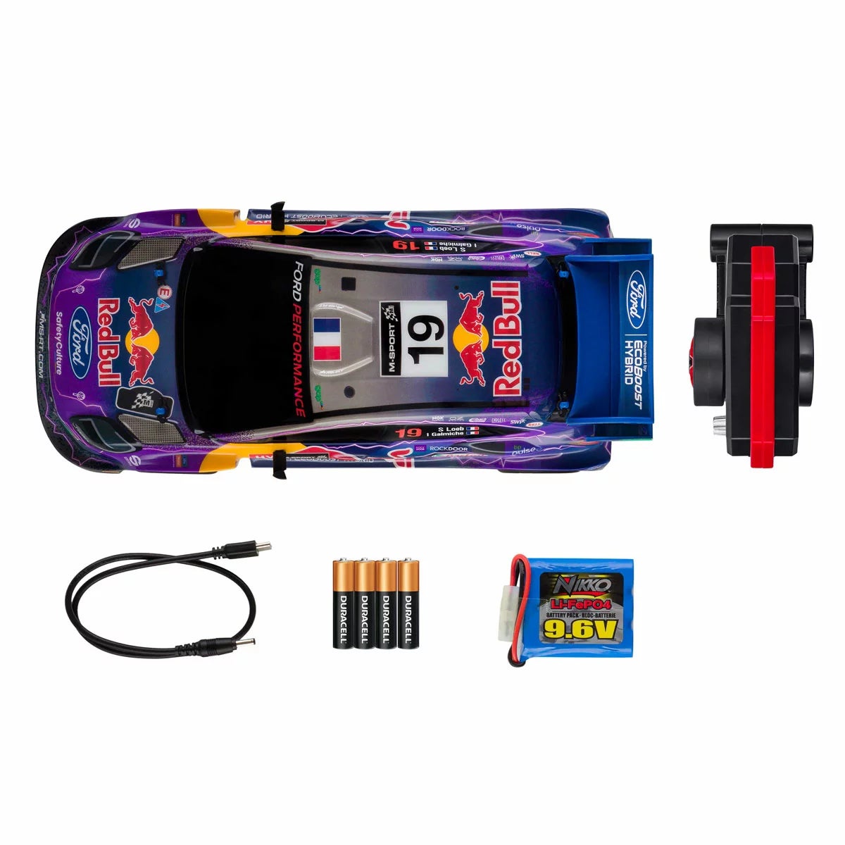 Nikko Toys 1:14th Elite Red Bull Race Remote Control Car (8+ Years), view 3