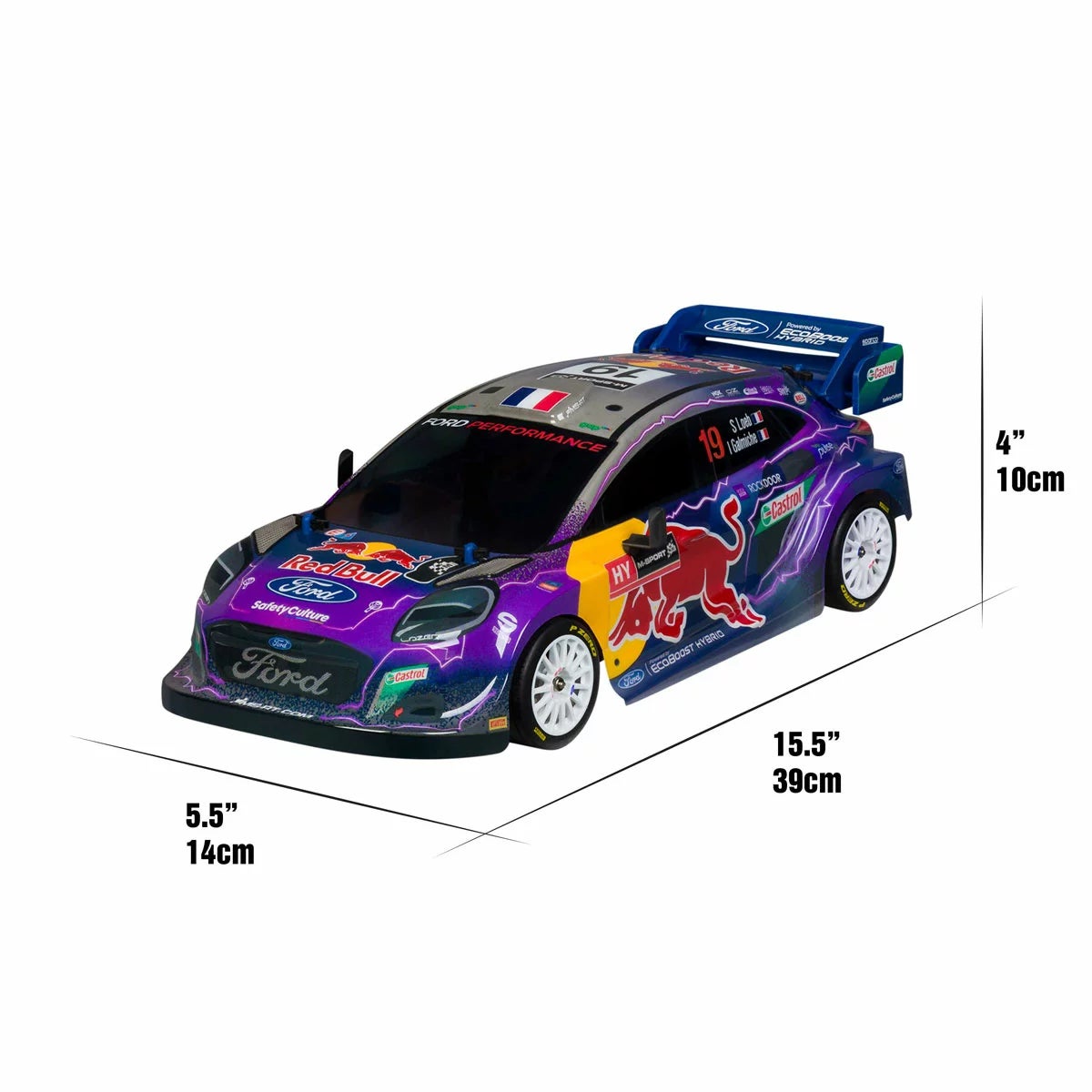 Nikko Toys 1:14th Elite Red Bull Race Remote Control Car (8+ Years), view 6