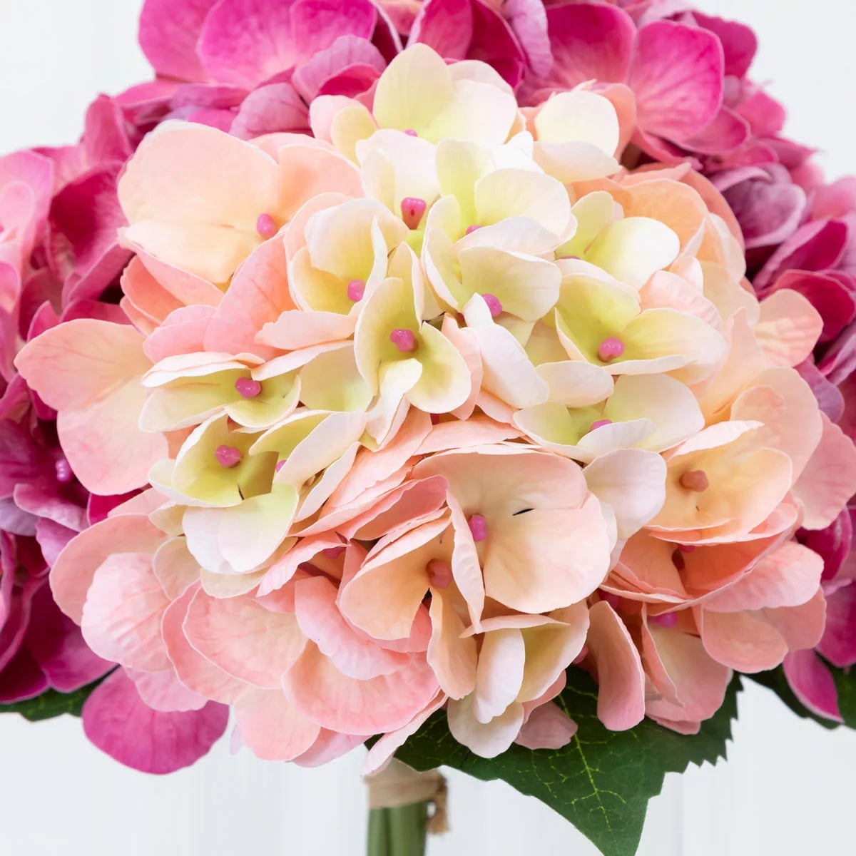 Real Touch Artificial Hydrangea in Vase, view 14