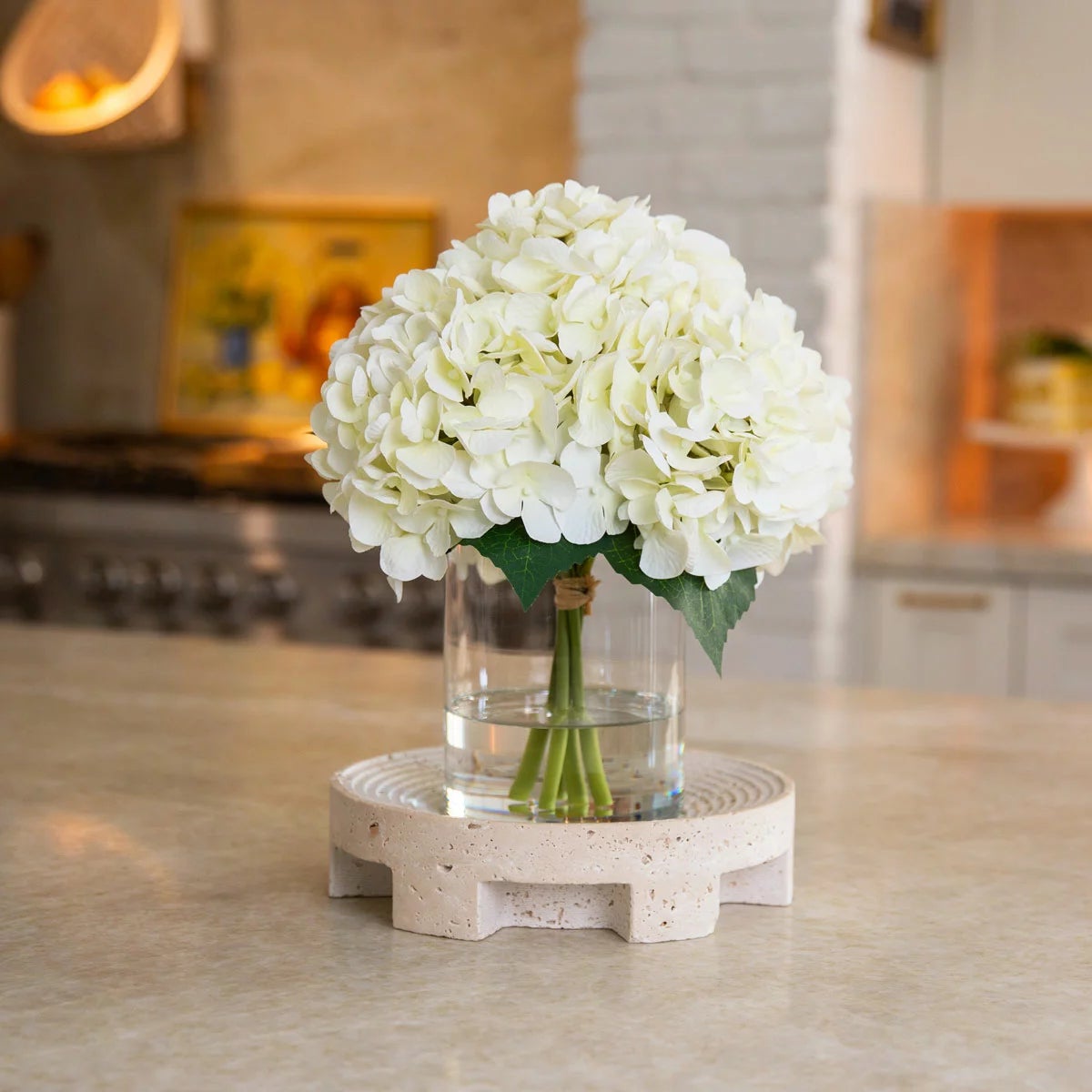 Real Touch Artificial Hydrangea in Vase, view 19