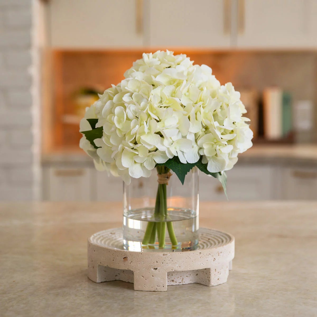 Real Touch Artificial Hydrangea in Vase, view 23