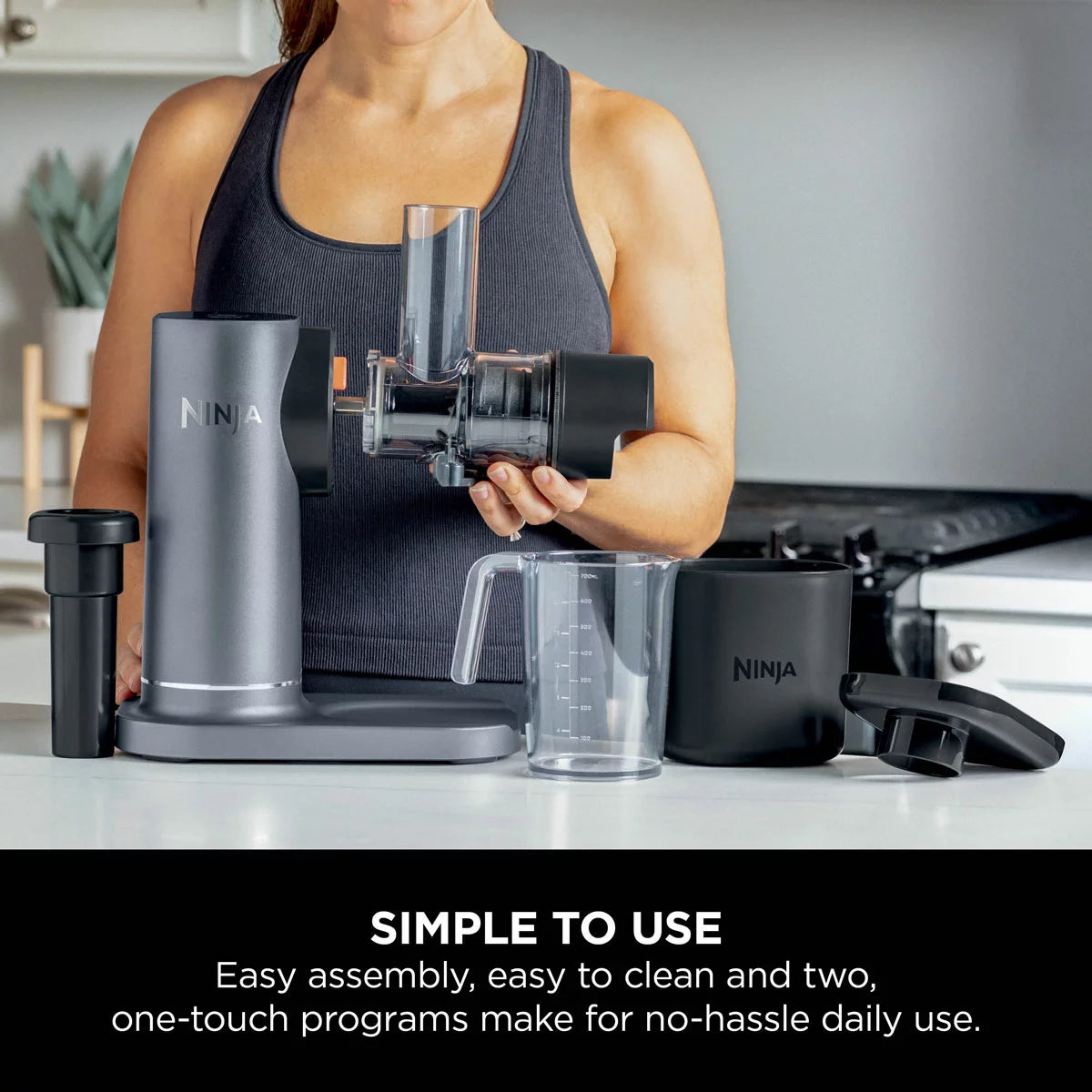 Ninja Cold Press Juicer with Anti - Clog Filter, JC151UK