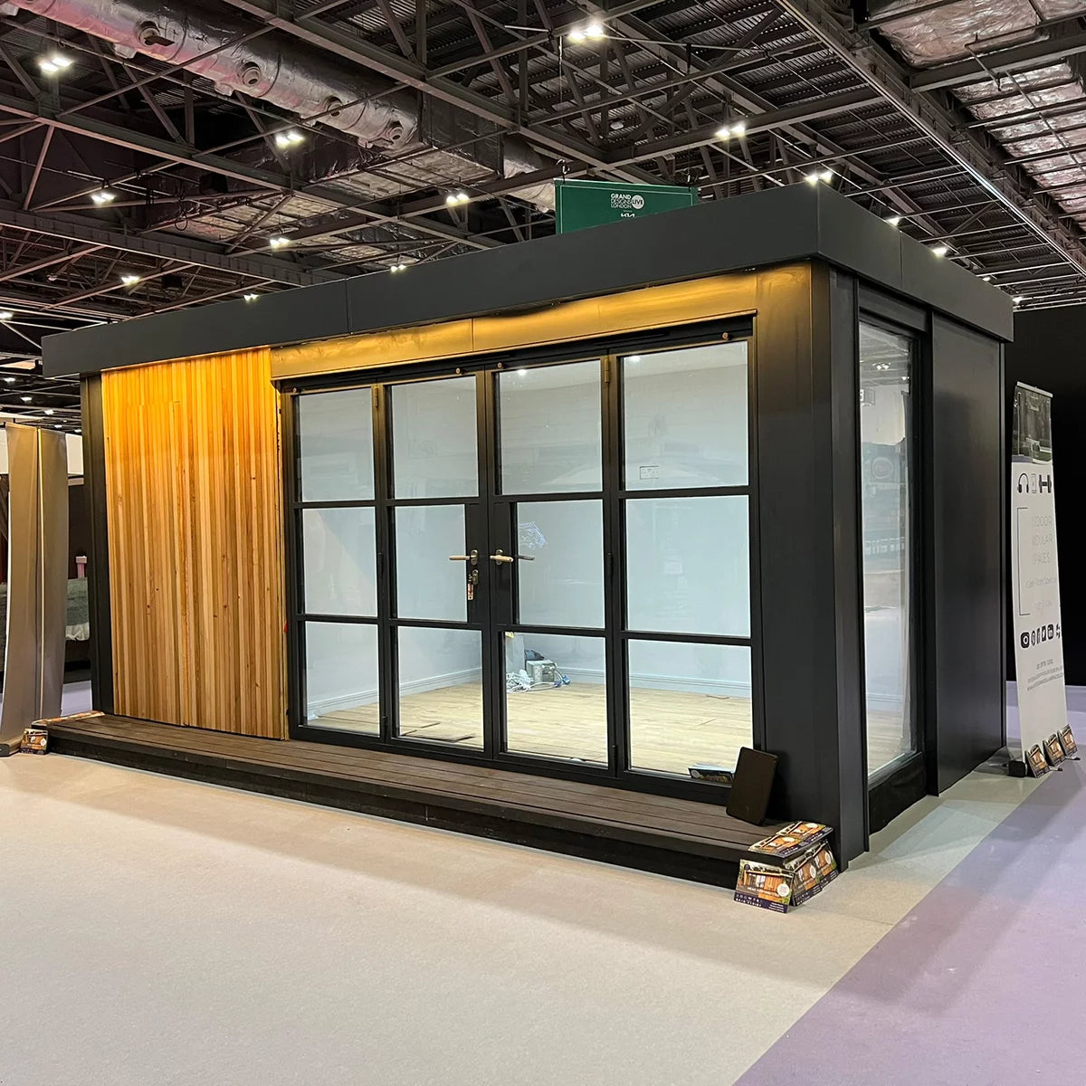 The Soho Garden Room Installed by Outdoor Modular Spaces, Available 15sqm up