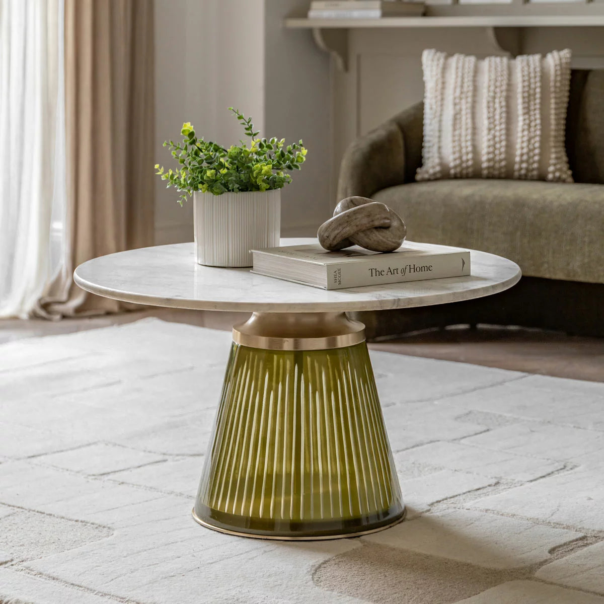 Gallery Seville Green Coffee Table