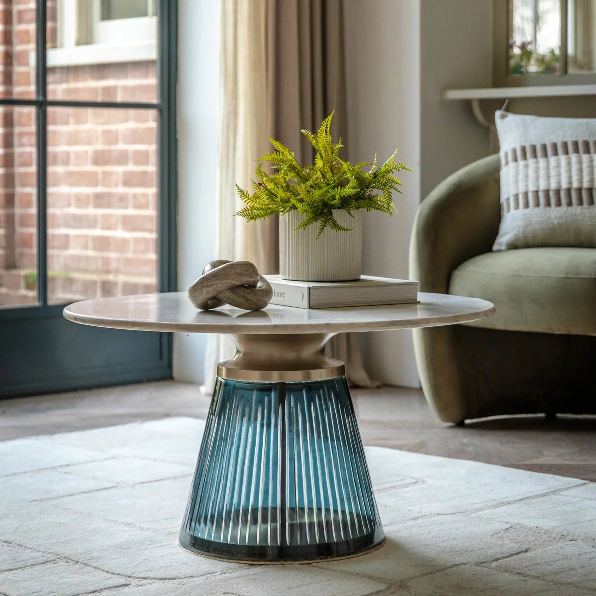 Gallery Seville Blue Coffee Table
