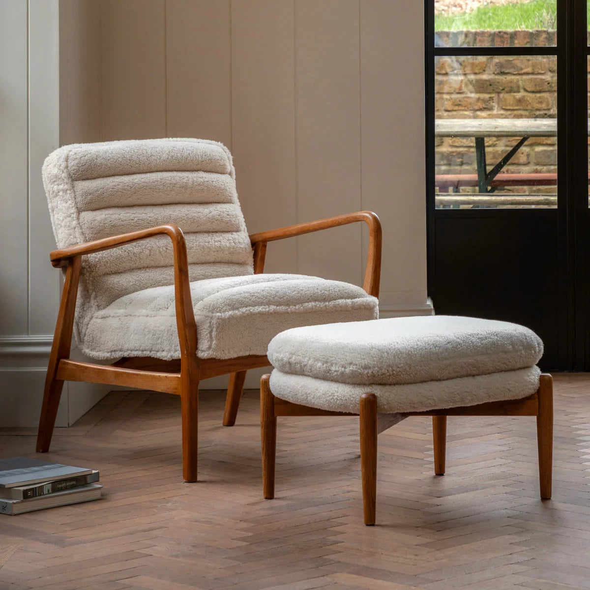 Gallery Datsun Sheepskin Footstool