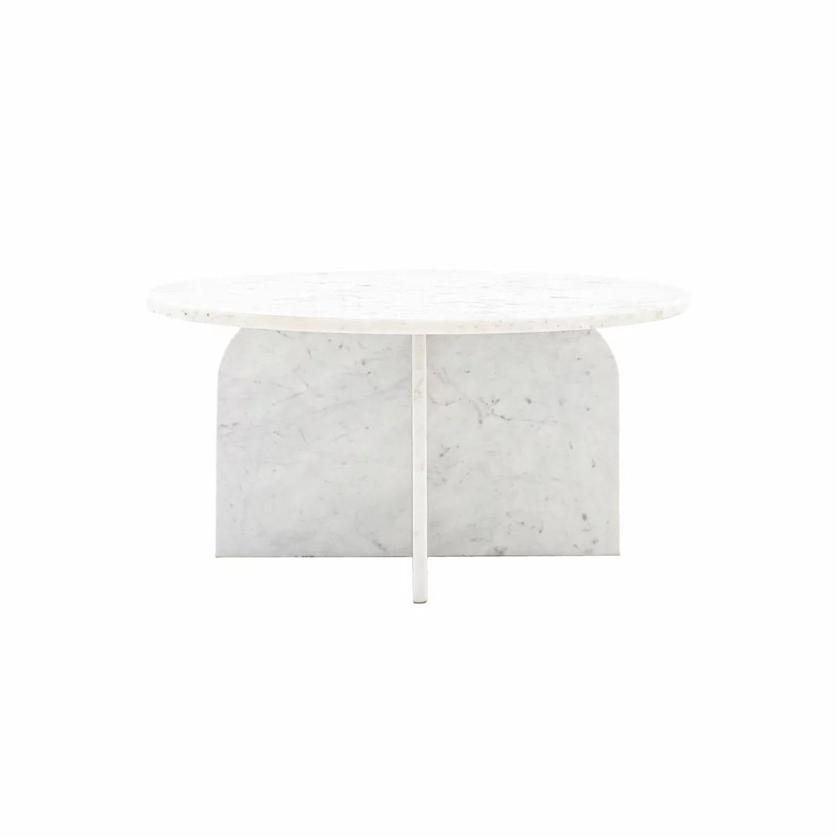 Gallery Amalfi White Marble Coffee Table