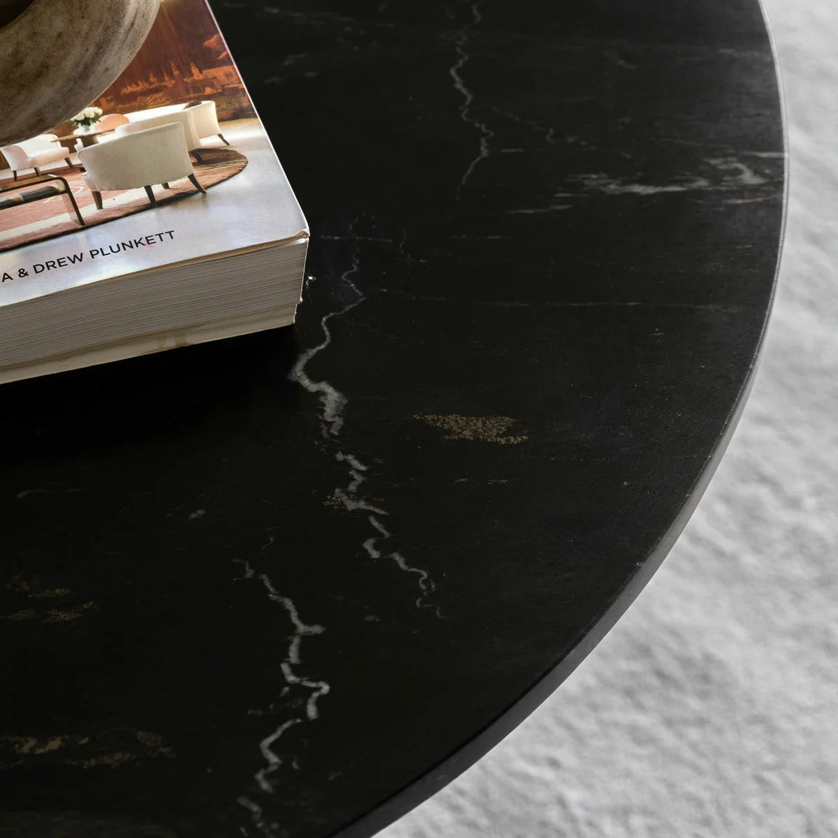 Gallery Amalfi Black Marble Coffee Table
