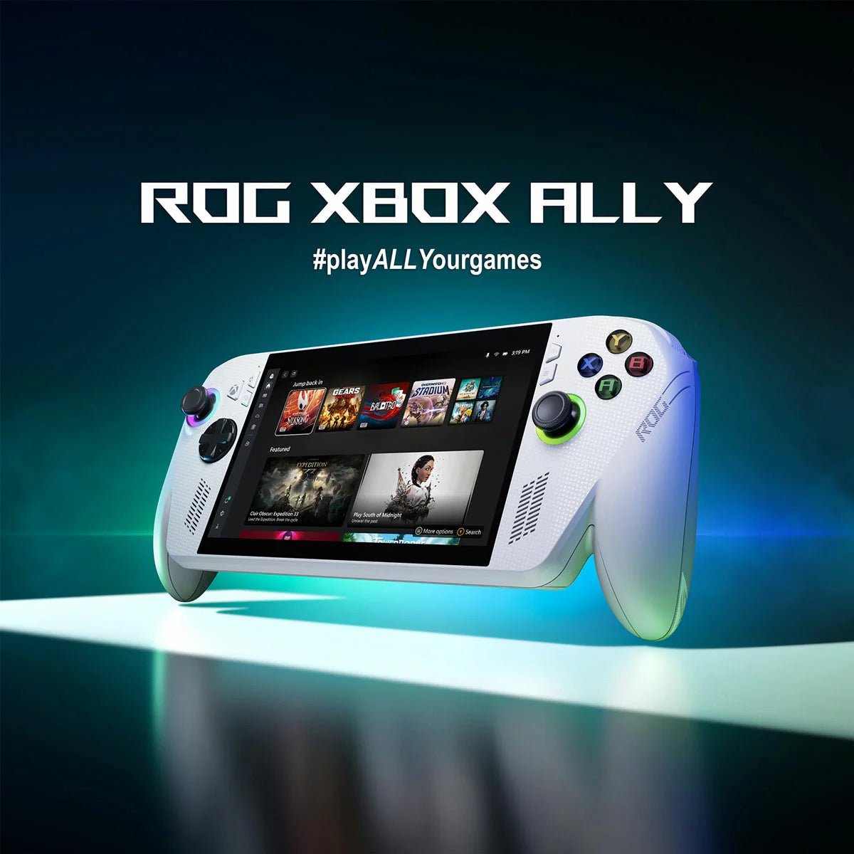 ASUS ROG Xbox Ally, AMD Ryzen Z2, 16GB RAM, 512GB SSD, 7 Inch Handheld Gaming PC