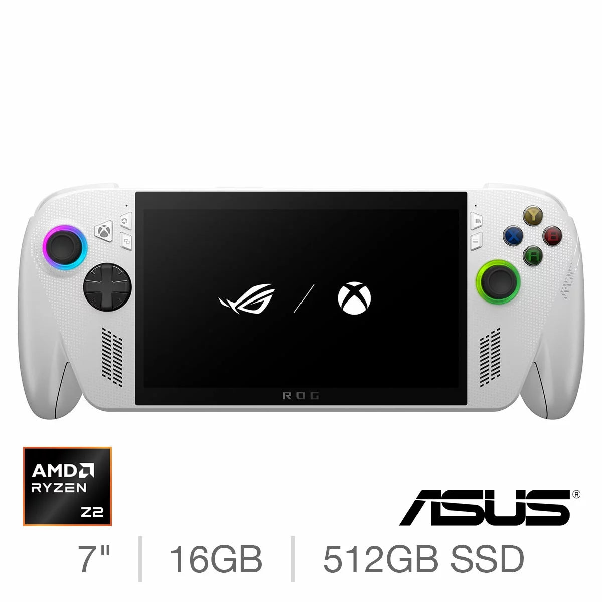 ASUS ROG Xbox Ally, AMD Ryzen Z2, 16GB RAM, 512GB SSD, 7 Inch Handheld Gaming PC