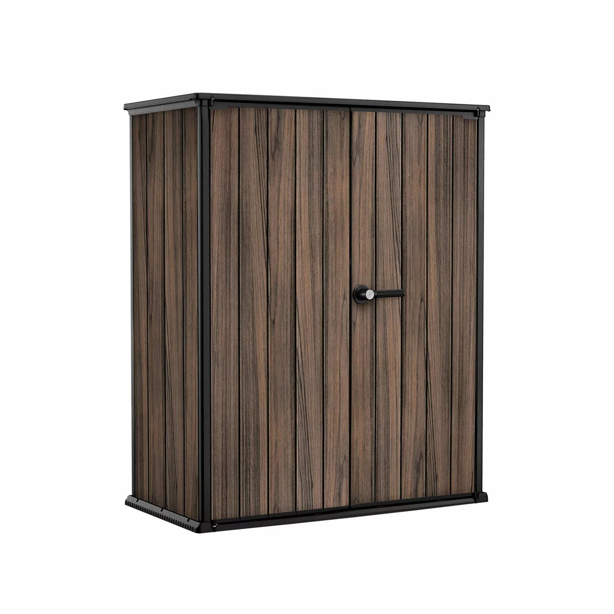 Keter Rosewood 4ft 6" x 2ft 4" (1.4 x 0.7m) 1, 415 Litre Vertical Storage Shed