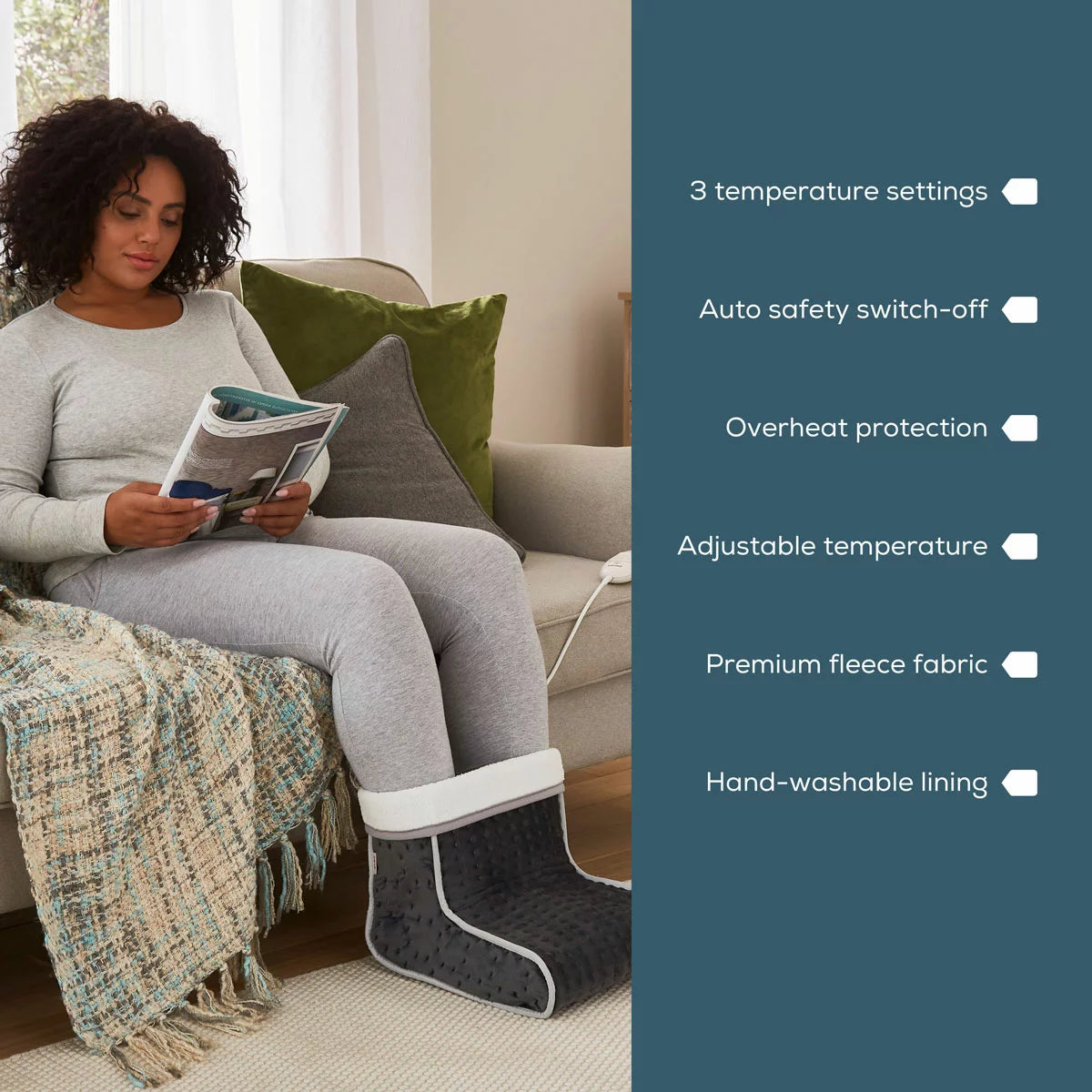 Beurer FW20 Cosy Electric Heated Foot Warmer