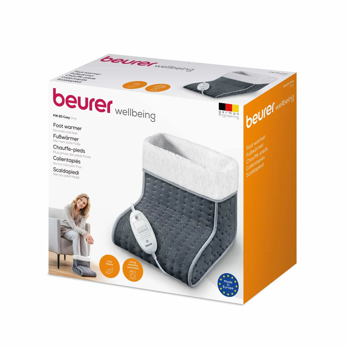 Beurer FW20 Cosy Electric Heated Foot Warmer