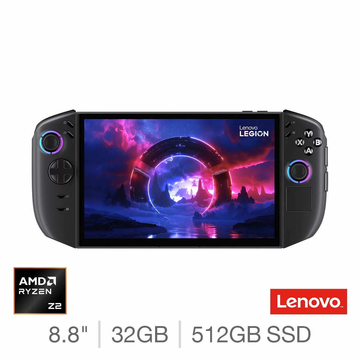 Lenovo Legion Go, AMD Ryzen Z2, 32GB RAM, 512GB SSD, 8.8 Inch OLED Handheld