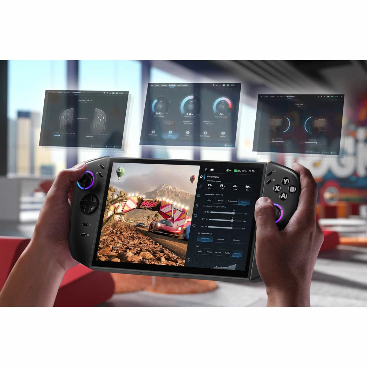 Lenovo Legion Go, AMD Ryzen Z2, 32GB RAM, 512GB SSD, 8.8 Inch OLED Handheld