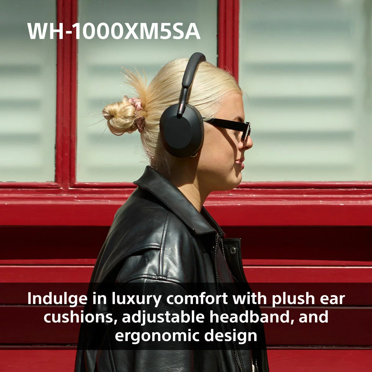 Sony WH-1000XM5SA Over-Ear Wireless Headphones in Black