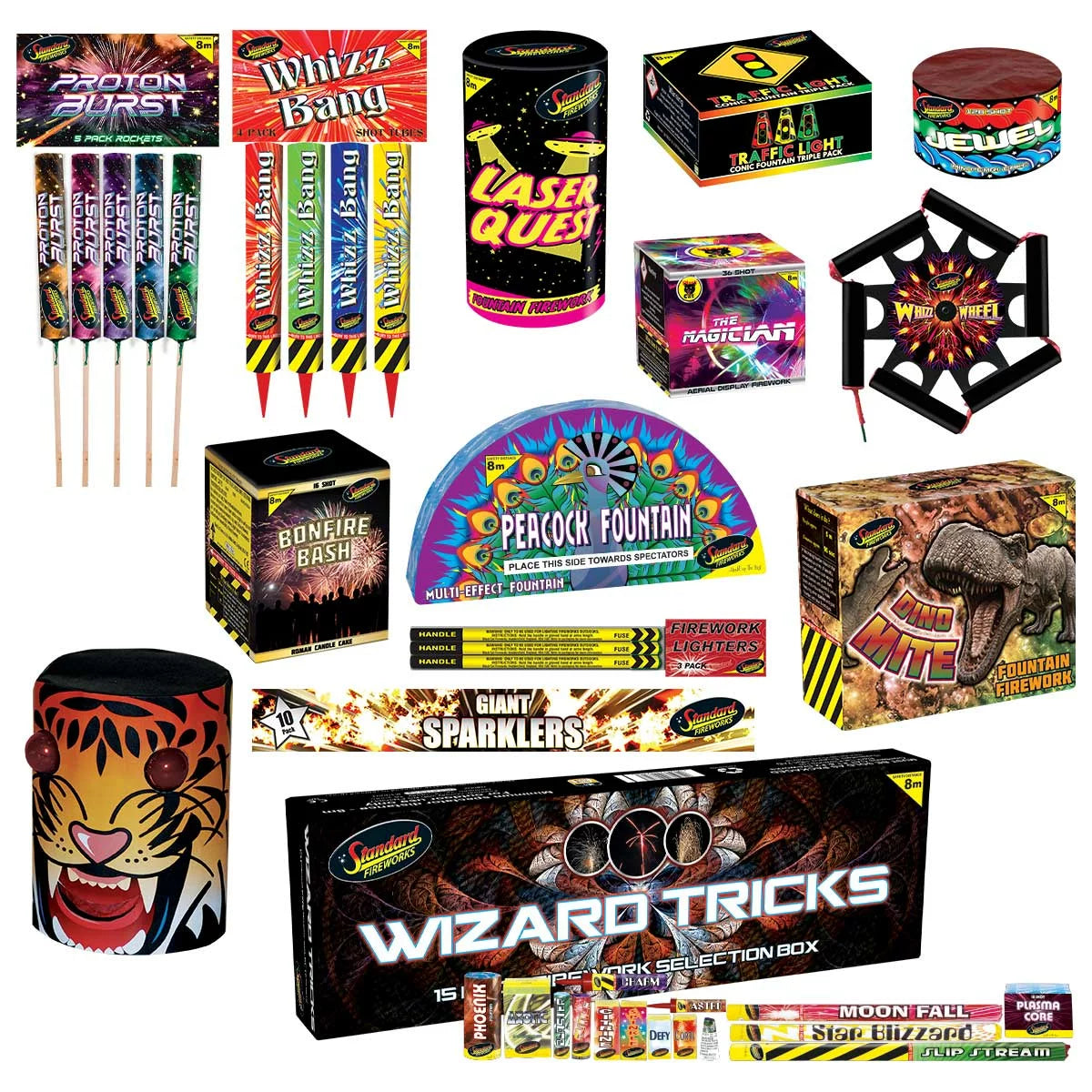 Black Cat Bonfire Display Kit