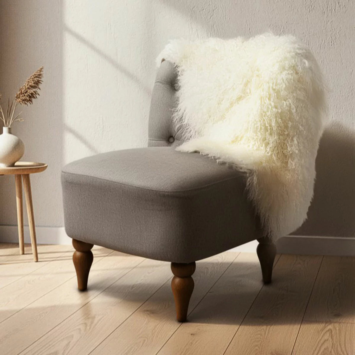 Bowron Tibetan Sheepskin Rug, 60 x 90 cm
