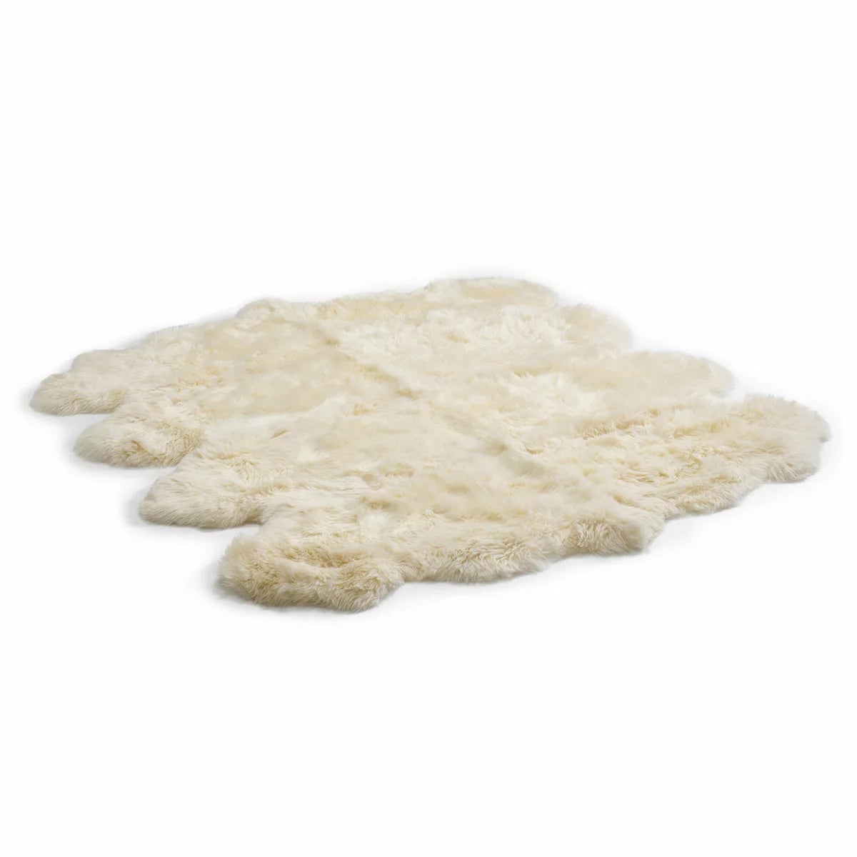 Bowron Longwool 100% Sheepskin Octo Rug, view 7