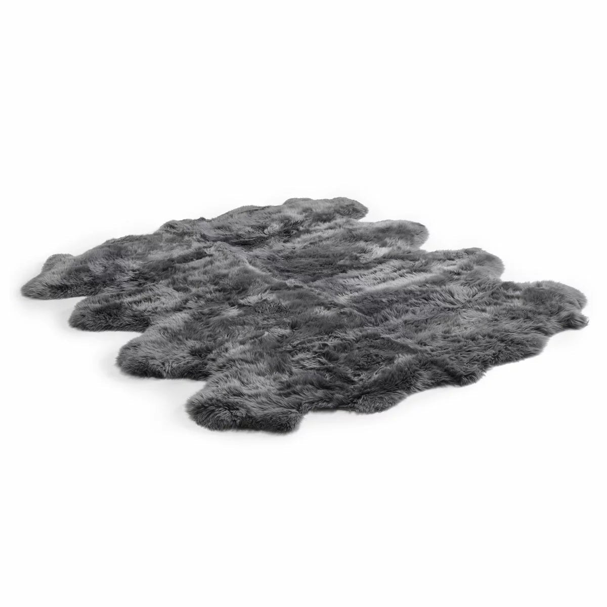 Bowron Longwool 100% Sheepskin Octo Rug, view 10