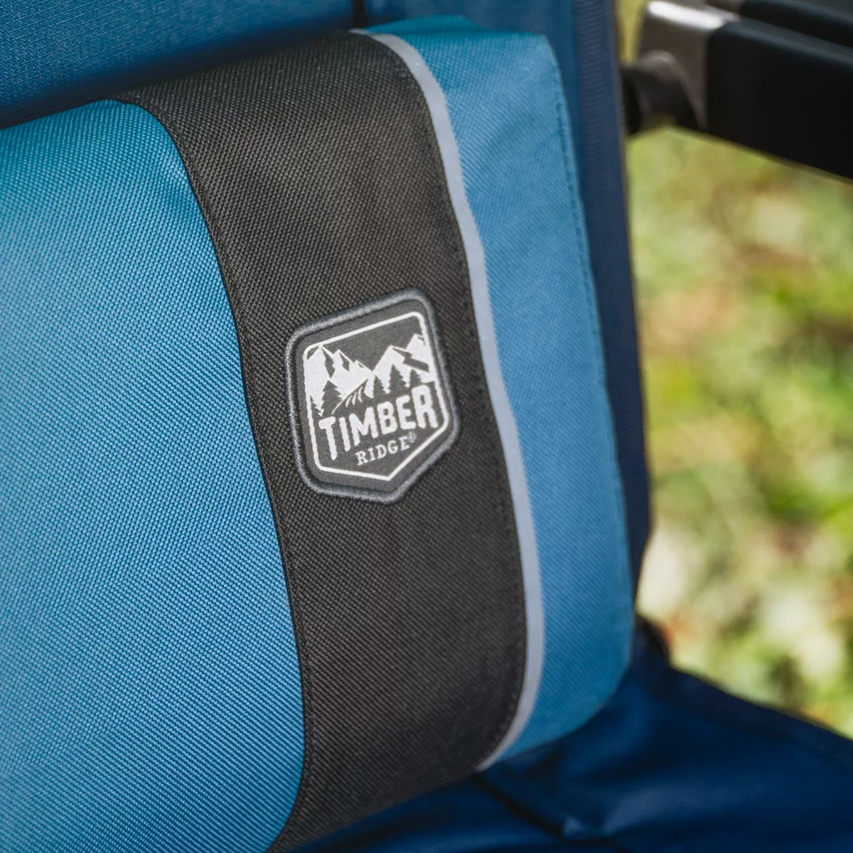 Timber Ridge Zero Gravity Folding Lounger with Side Table