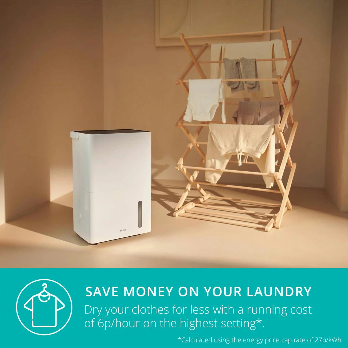 Duux Bora Smart Dehumidifier 20L, DXDH20UK