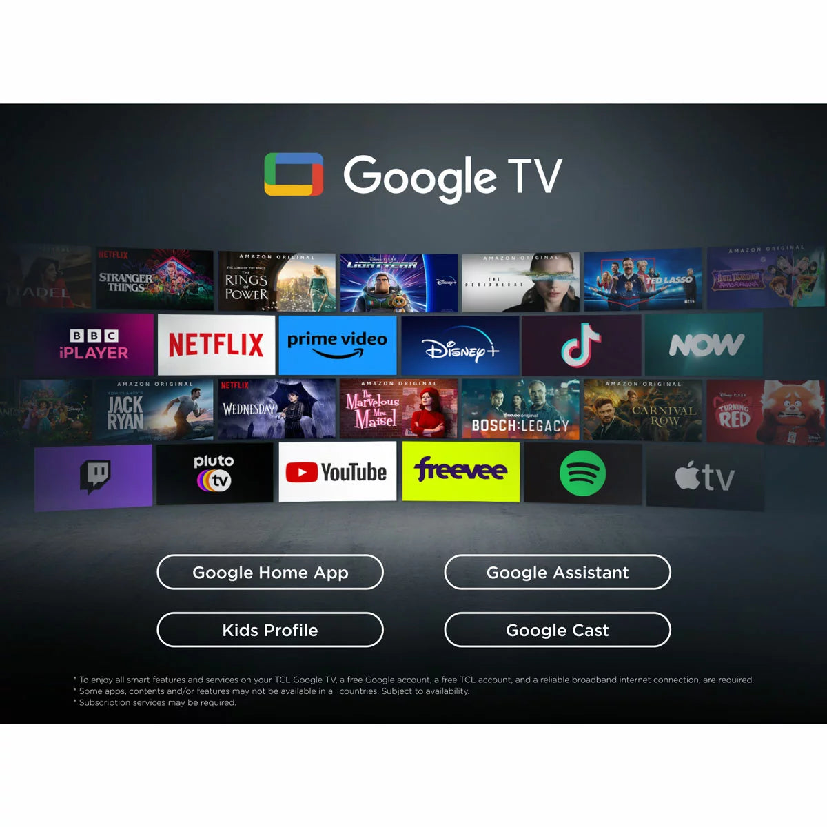TCL 50C6K 50 Inch Mini LED Smart TV