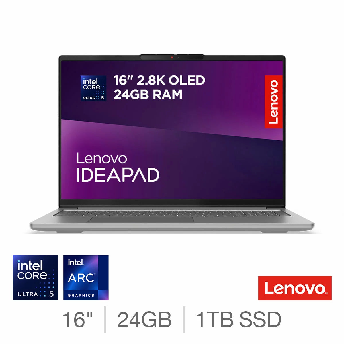 Lenovo IdeaPad Pro 5, Intel Core Ultra 5, 24GB RAM, 1TB SSD, 16 Inch OLED