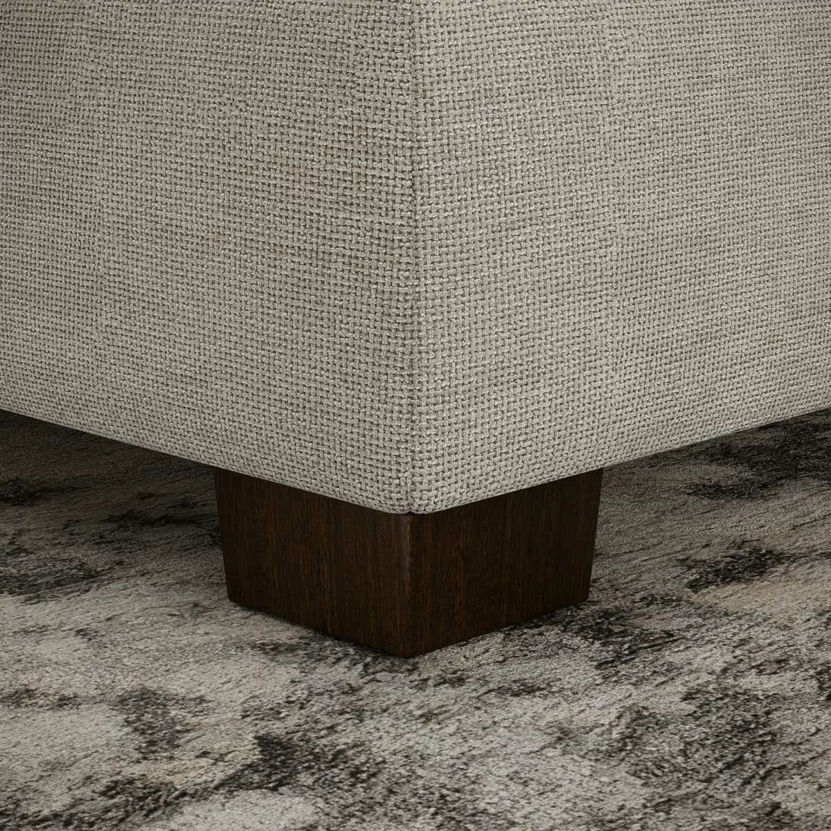 Thomasville Tisdale Taupe 6 Piece Modular Fabric Sofa