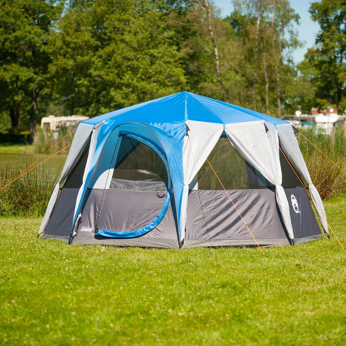 Coleman Octagon Blue Tent, 8 Person