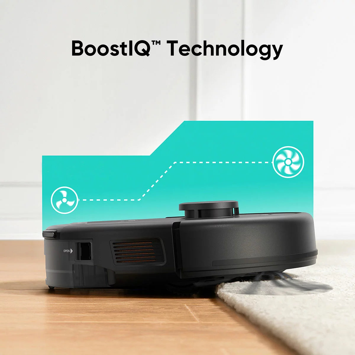 eufy L60 Hybrid Robot Vacuum with Self-Empty Station, Hair Detangling